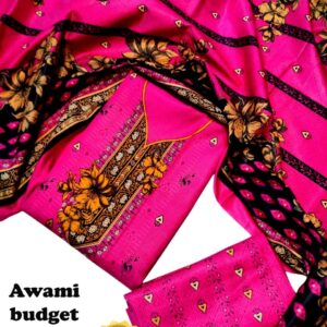 awami budget lawn 3-piece