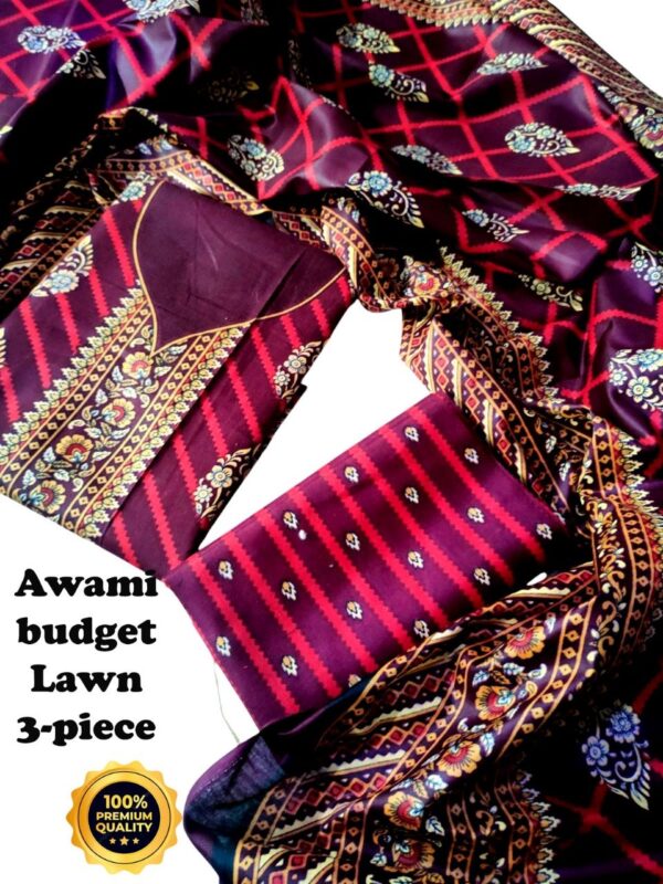 awami budget lawn 3-piece Copy