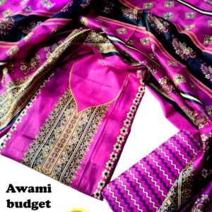 awami budget lawn 3-piece