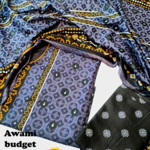 awami budget lawn 3-piece