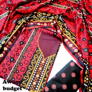awami budget lawn 3-piece