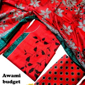 awami budget lawn 3-piece